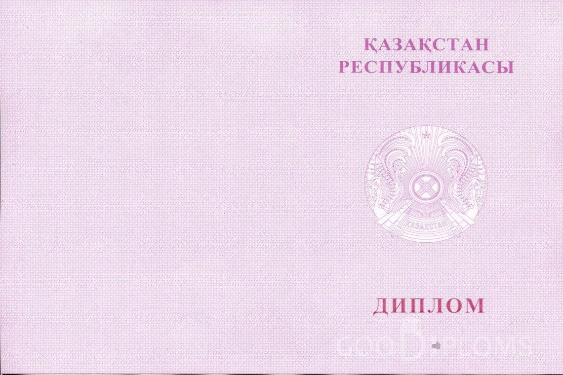 Казахский диплом о высшем образовании с отличием - Обратная сторона- Санкт-Петербург